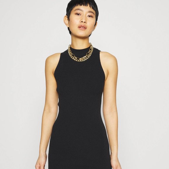 Abercrombie Mockneck Knit Mini Dress 